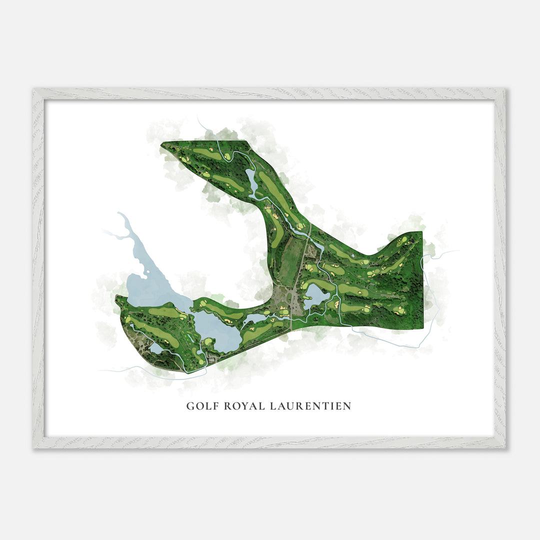 Print of Golf Royal Laurentien Classic Map