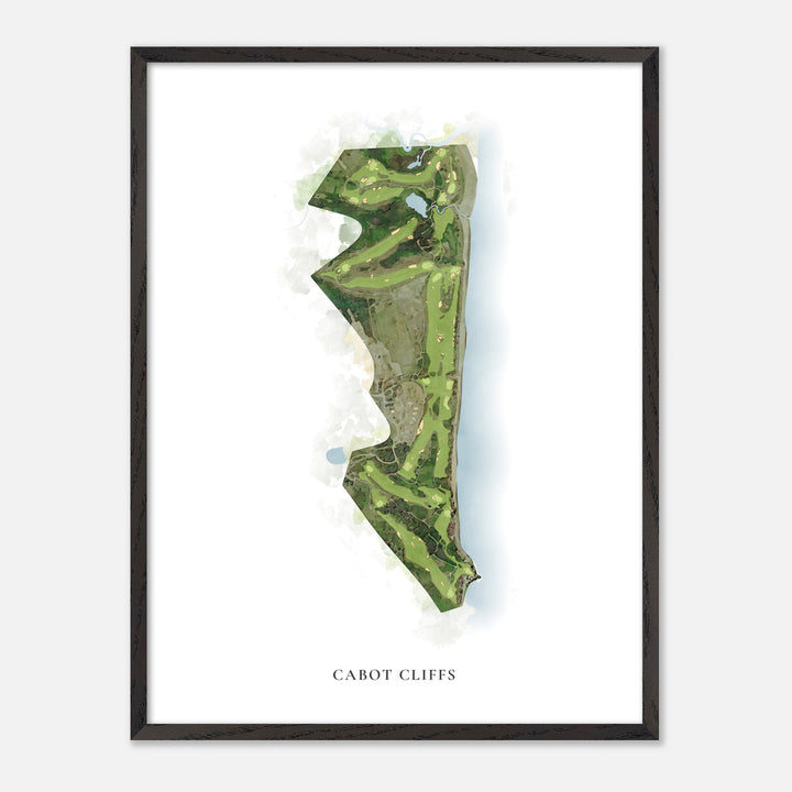 Print of Cabot Cliffs Classic Map