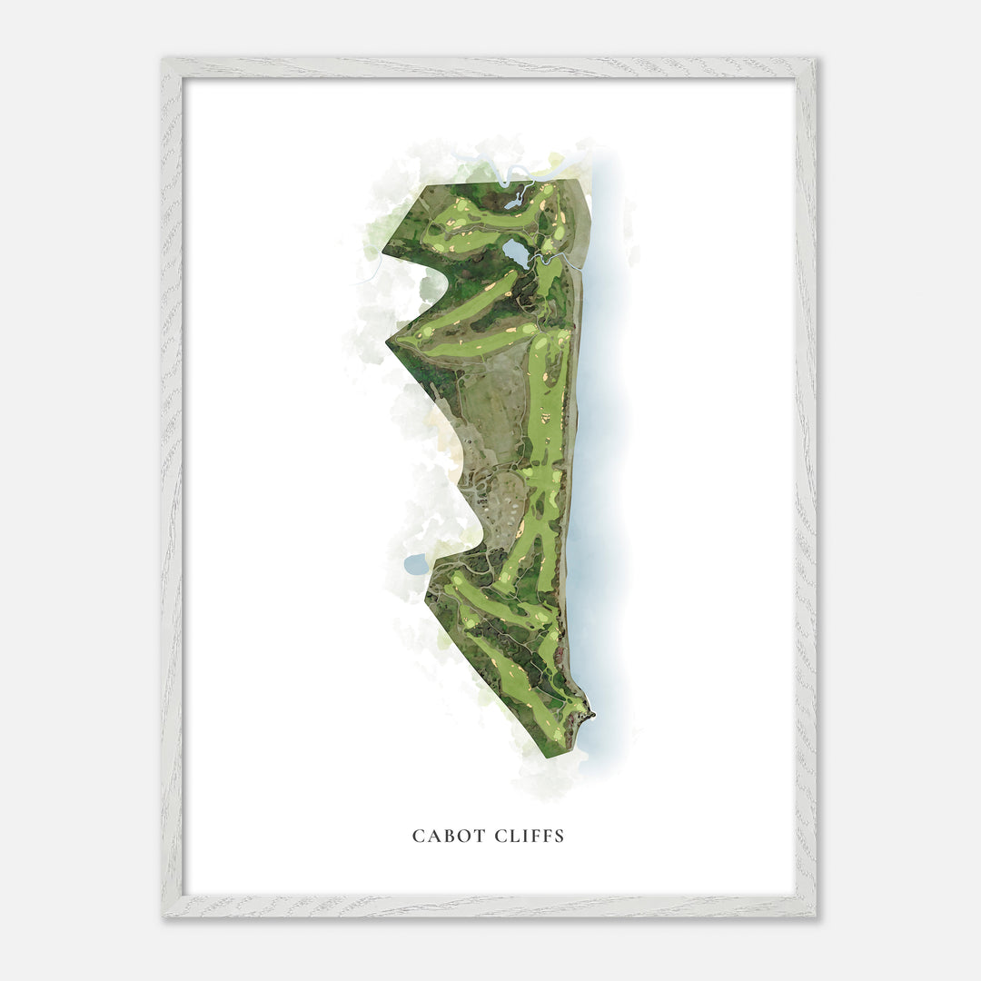 Print of Cabot Cliffs Classic Map
