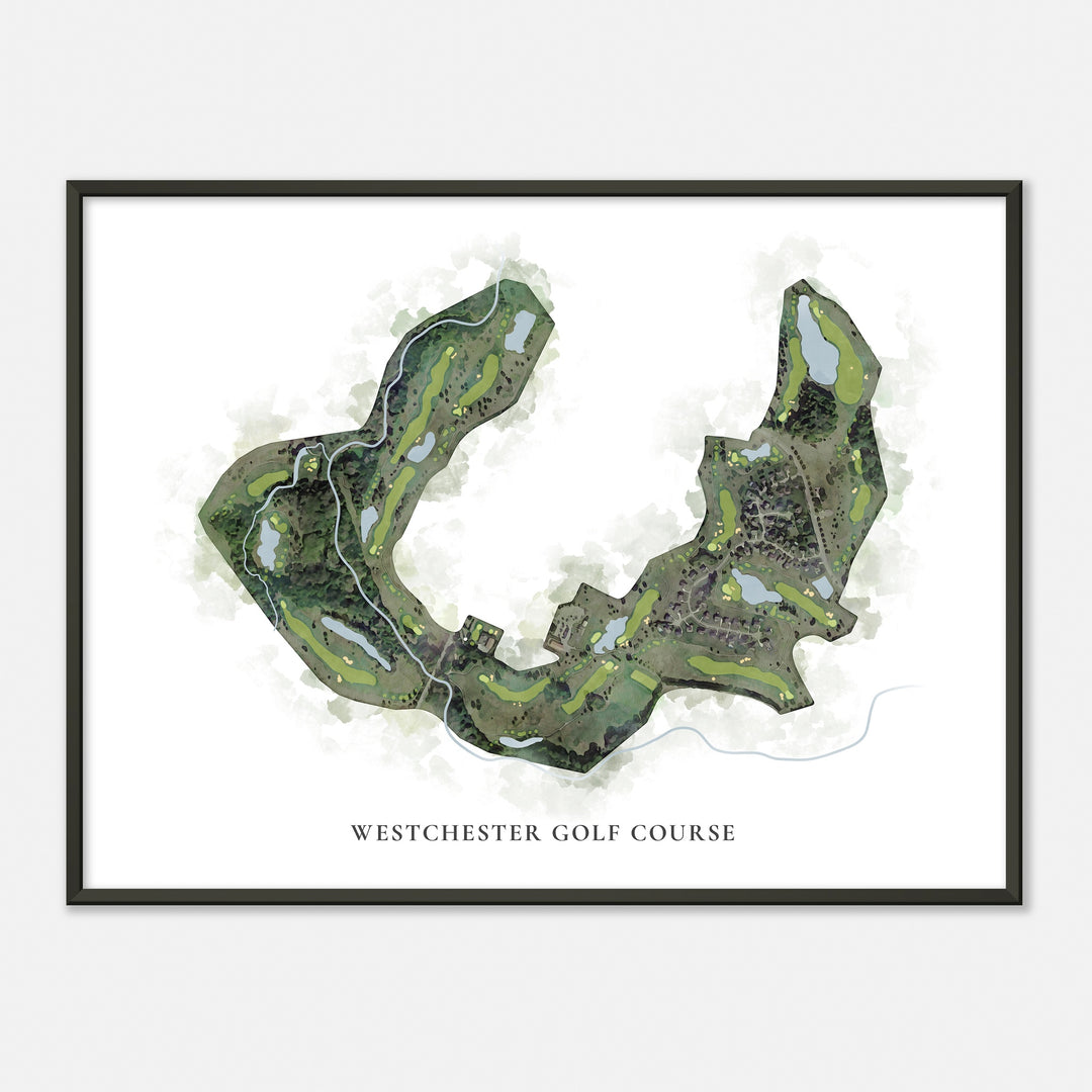 Print of Westchester Golf Course Classic Map