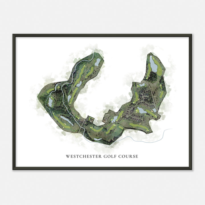 Print of Westchester Golf Course Classic Map