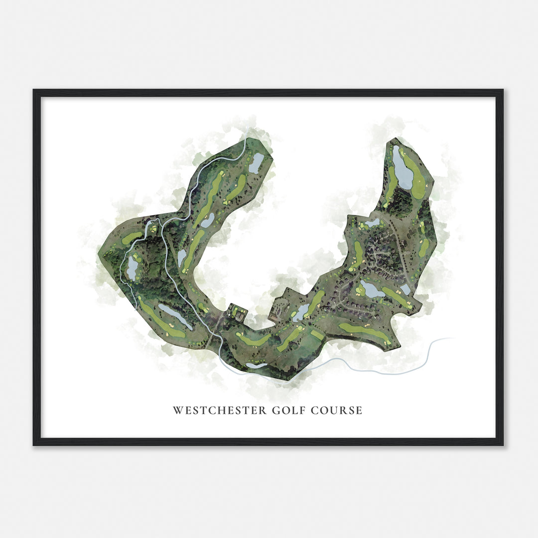 Print of Westchester Golf Course Classic Map