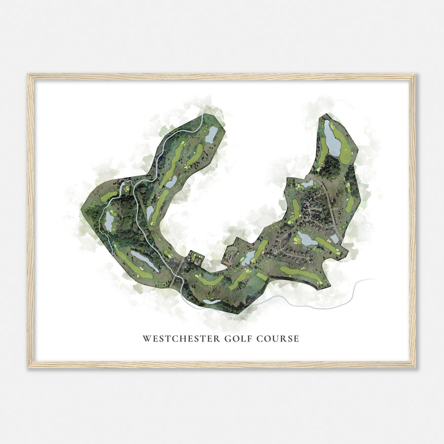 Print of Westchester Golf Course Classic Map