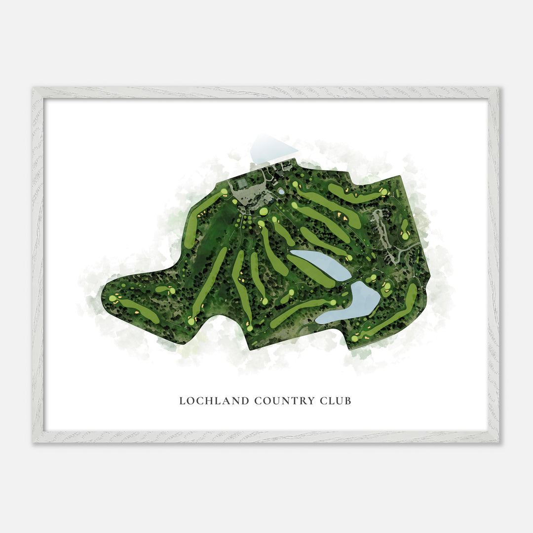 Print of Lochland Country Club Classic Map