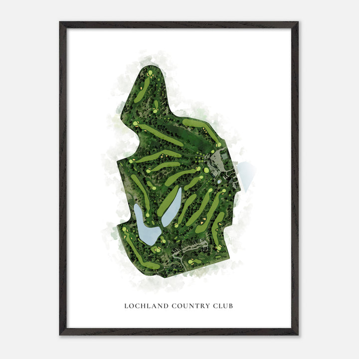 Print of Lochland Country Club Classic Map