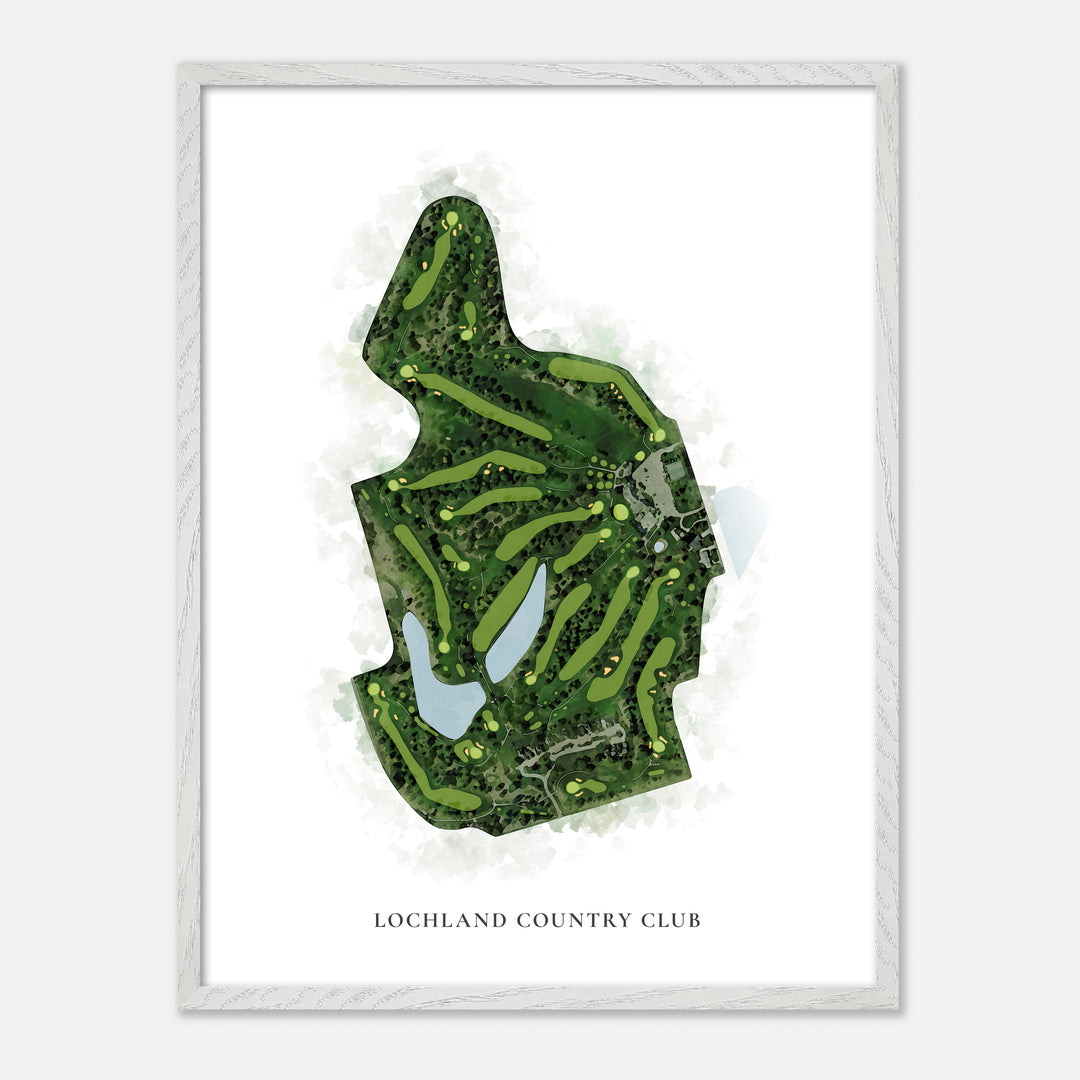 Print of Lochland Country Club Classic Map