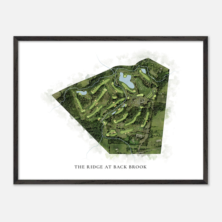 Print of The Ridge At Back Brook Classic Map