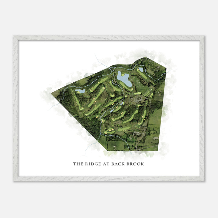 Print of The Ridge At Back Brook Classic Map