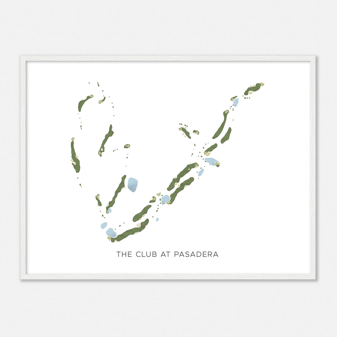 Print of The Club At Pasadera Modern Map