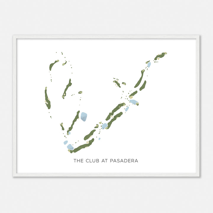 Print of The Club At Pasadera Modern Map