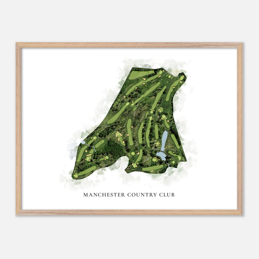Print of Manchester Country Club Classic Map
