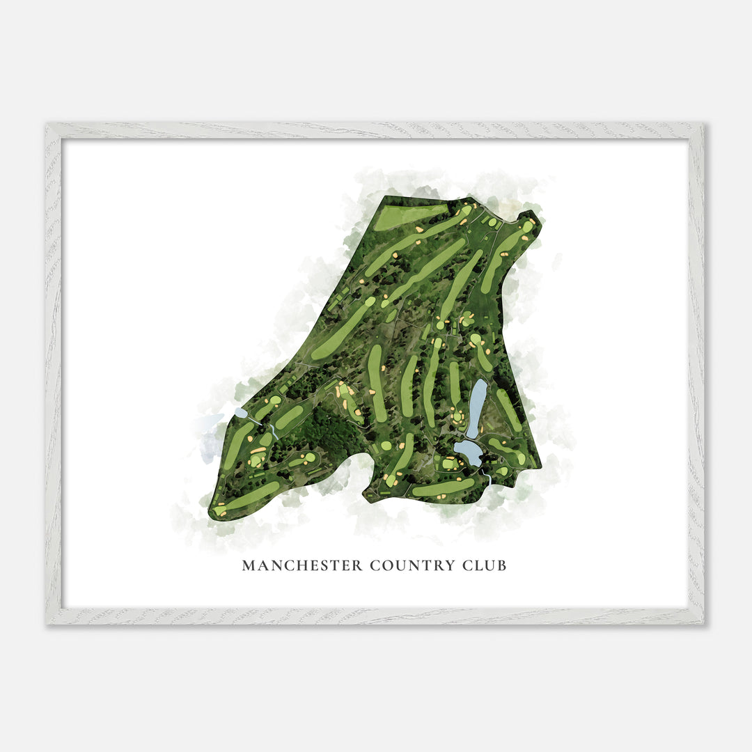 Print of Manchester Country Club Classic Map