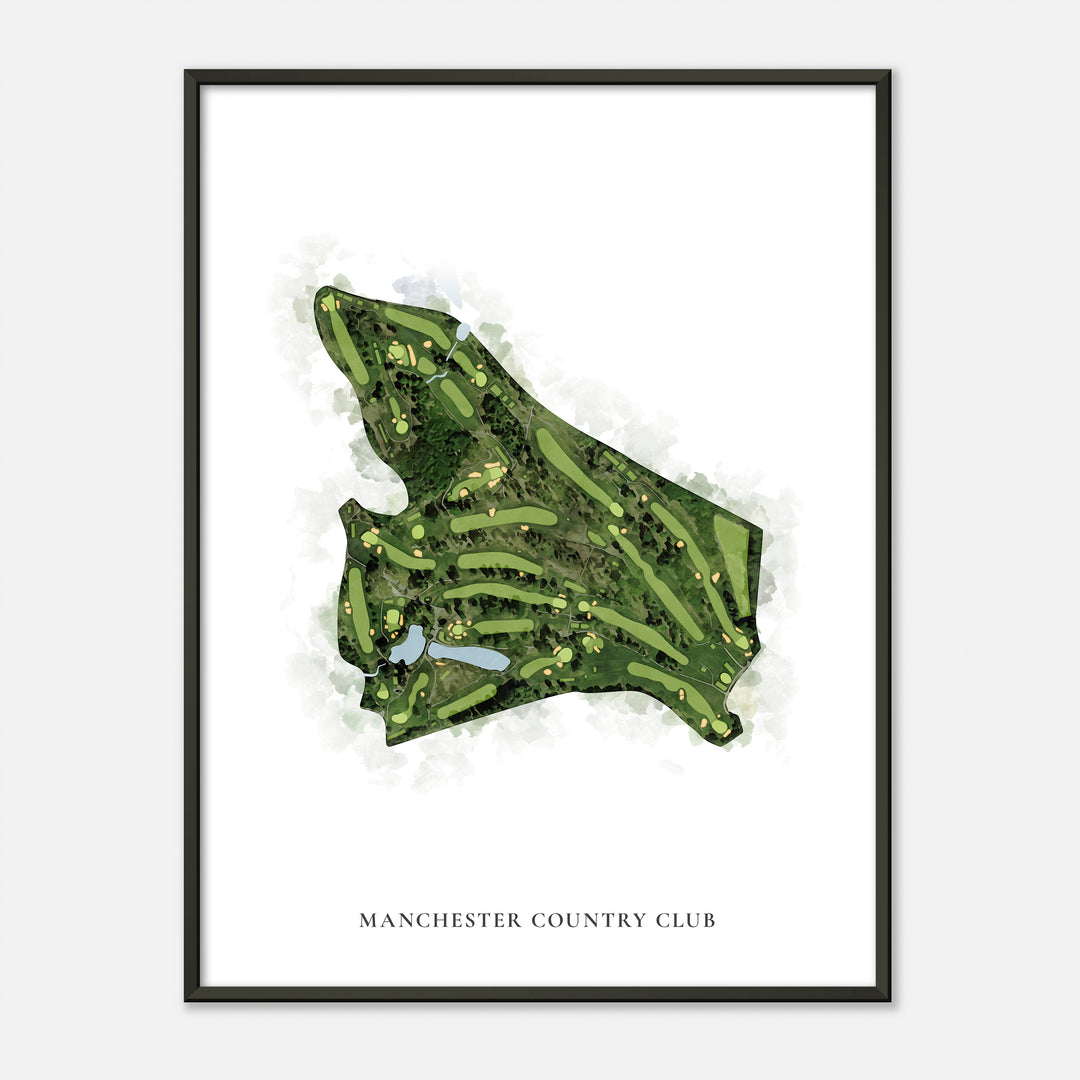 Print of Manchester Country Club Classic Map