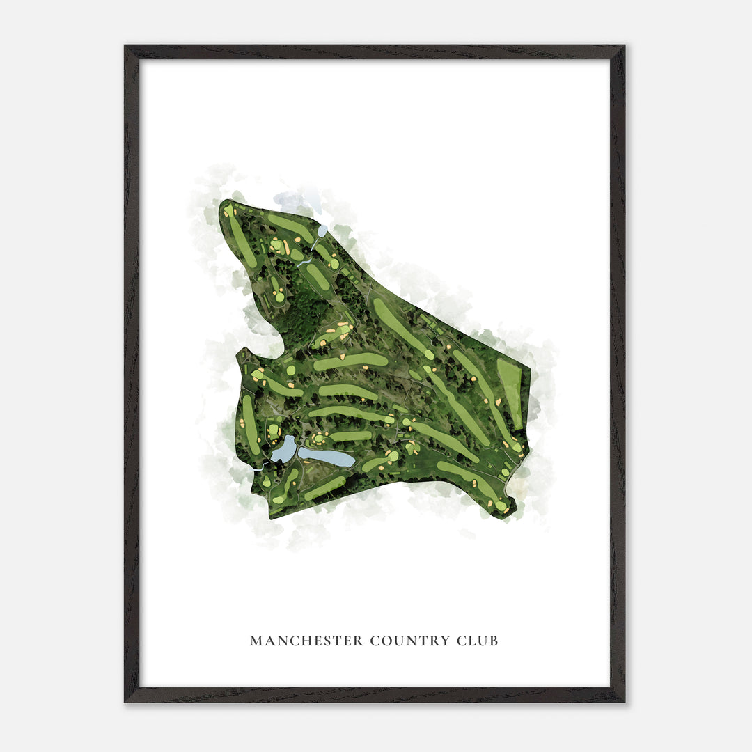 Print of Manchester Country Club Classic Map