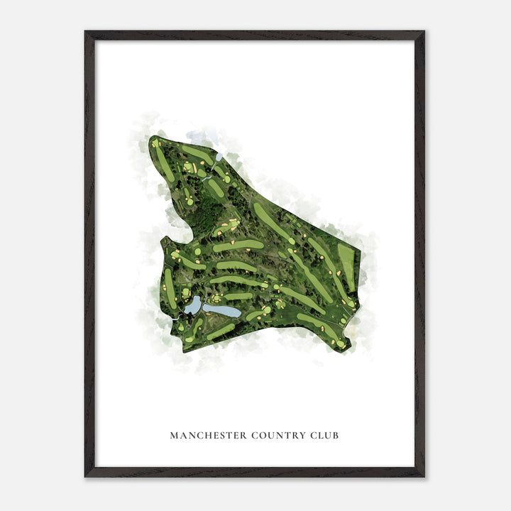 Print of Manchester Country Club Classic Map