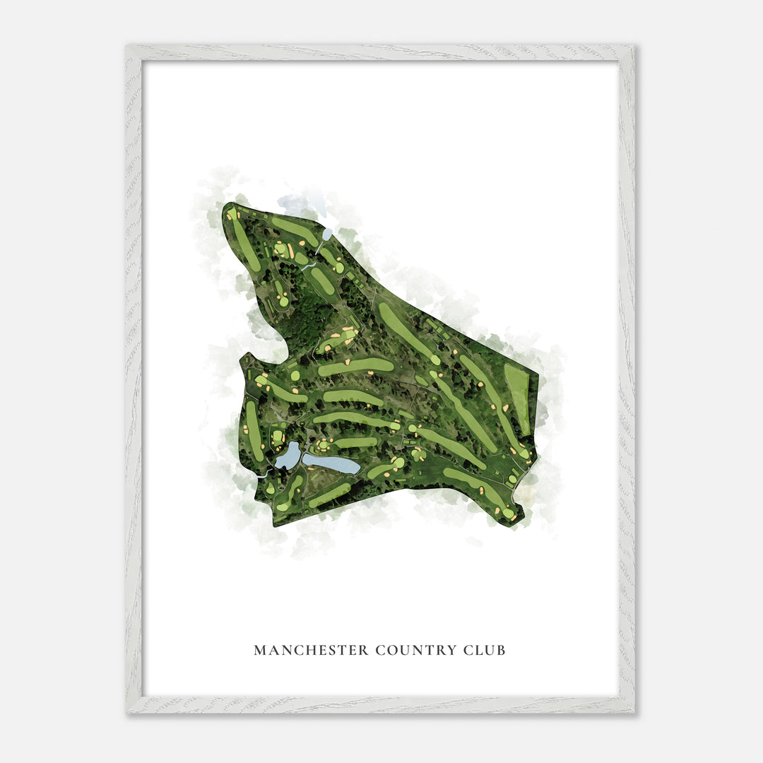Print of Manchester Country Club Classic Map
