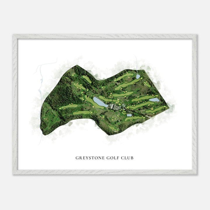 Print of Greystone Golf Club Classic Map
