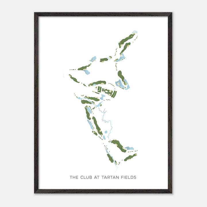 Print of The Club At Tartan Fields Modern Map