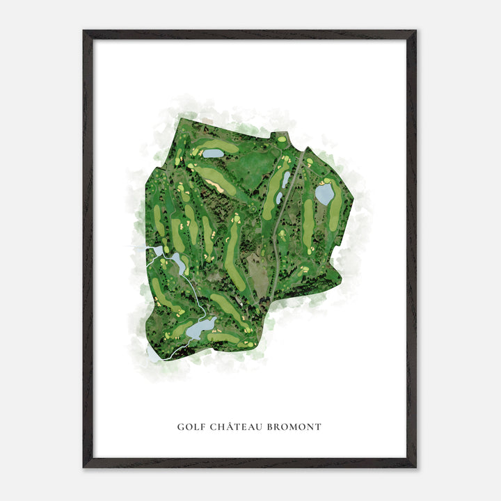 Golf Château Bromont, Canada - Classic Map