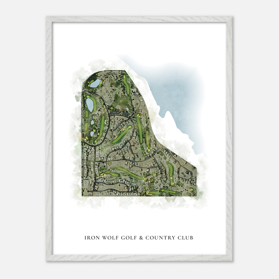 Print of Iron Wolf Golf &amp; Country Club Classic Map