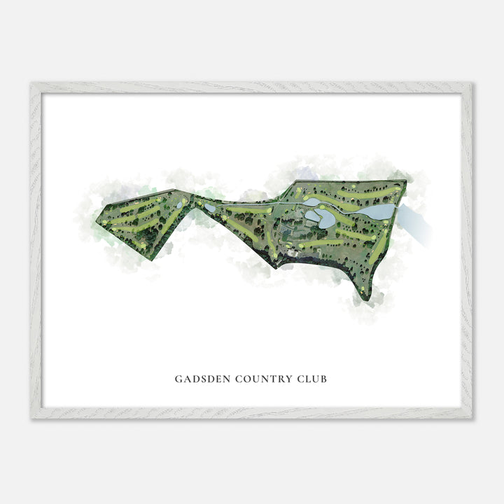 Print of Gadsden Country Club Classic Map