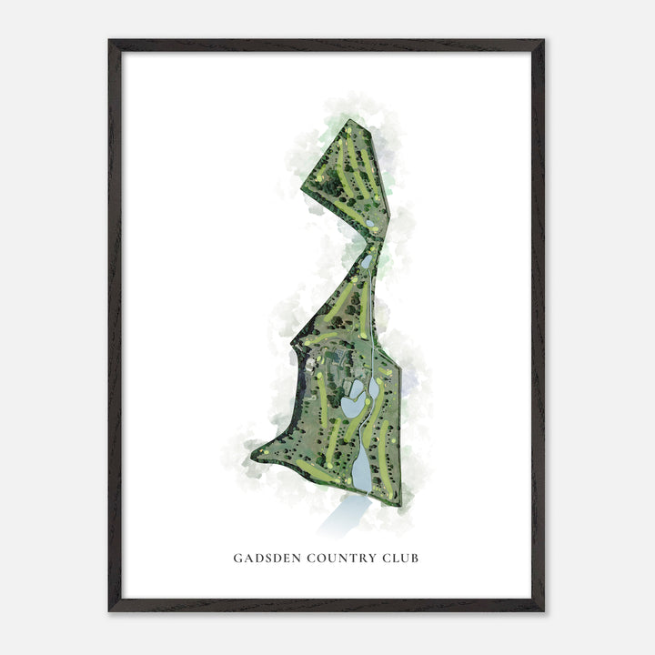 Print of Gadsden Country Club Classic Map