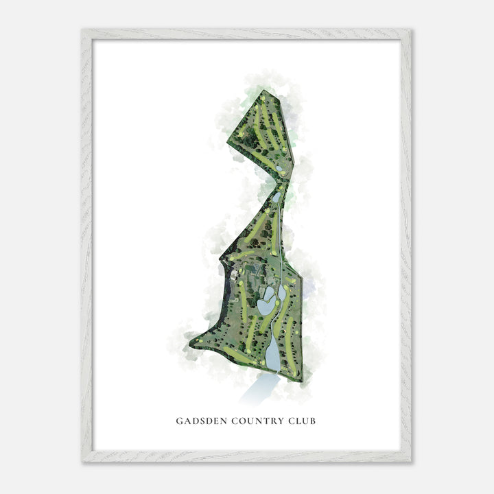 Print of Gadsden Country Club Classic Map