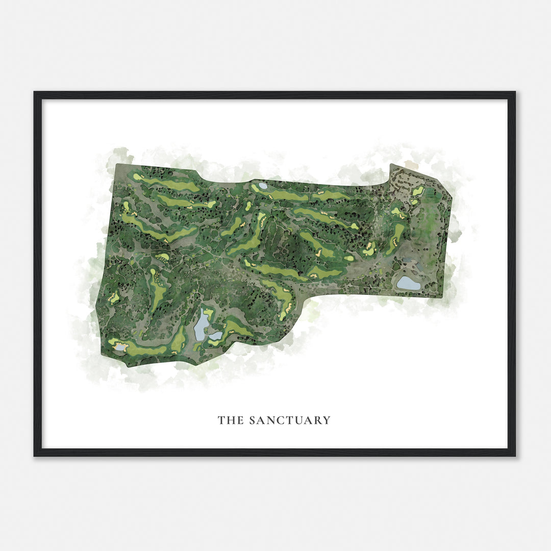 Print of The Sanctuary Classic Map