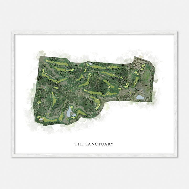 Print of The Sanctuary Classic Map