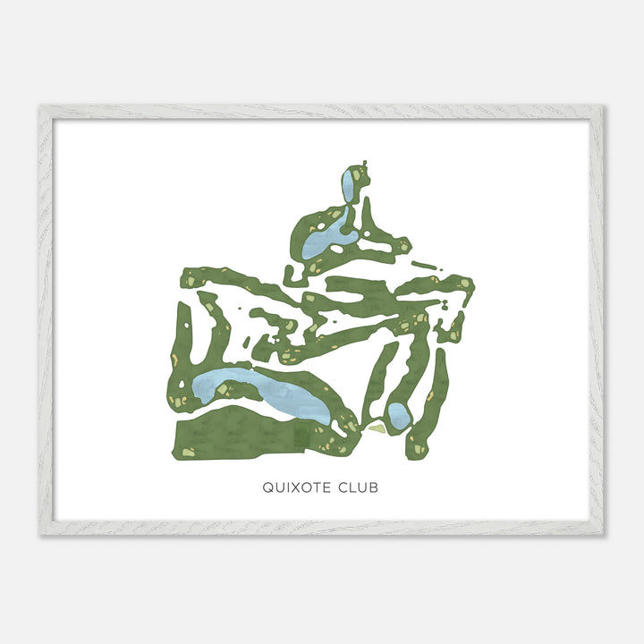 Print of Quixote Club Modern Map