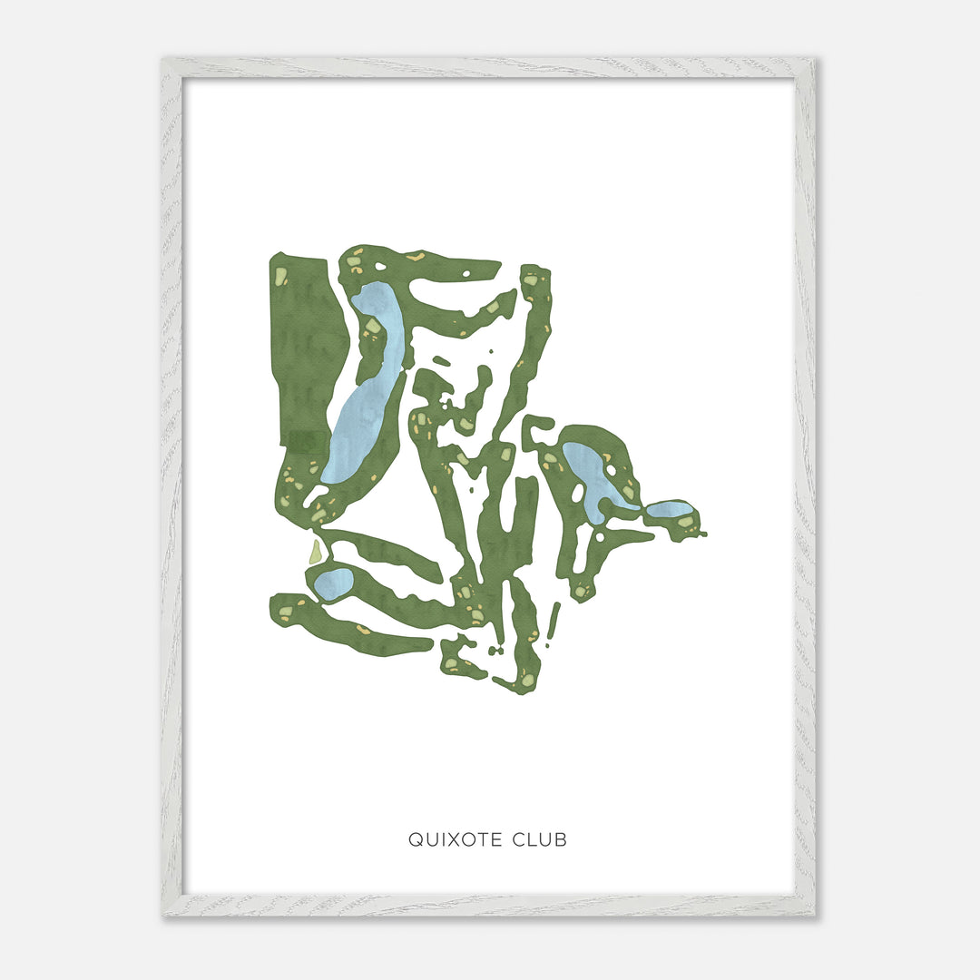 Print of Quixote Club Modern Map