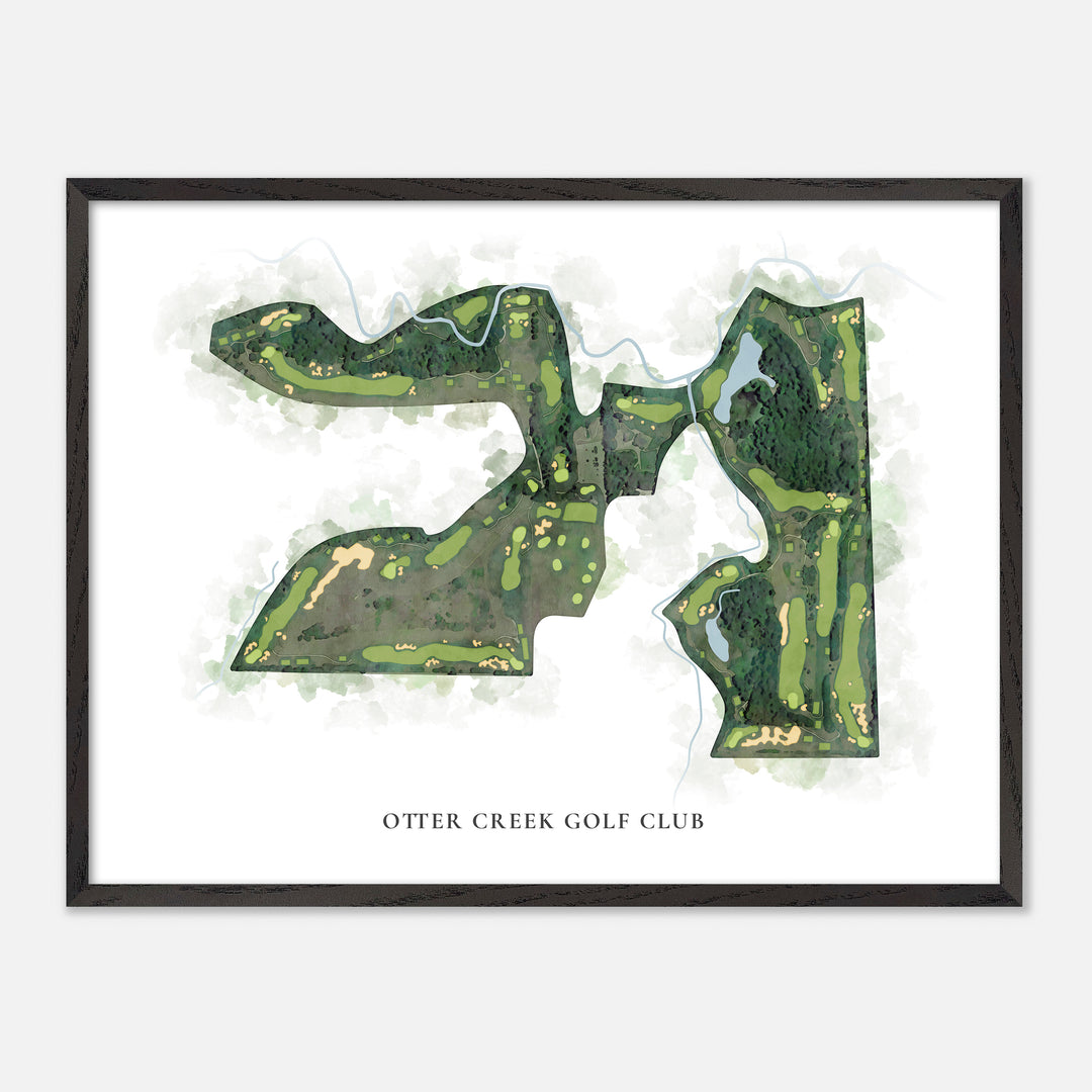 Print of Otter Creek Golf Club Classic Map