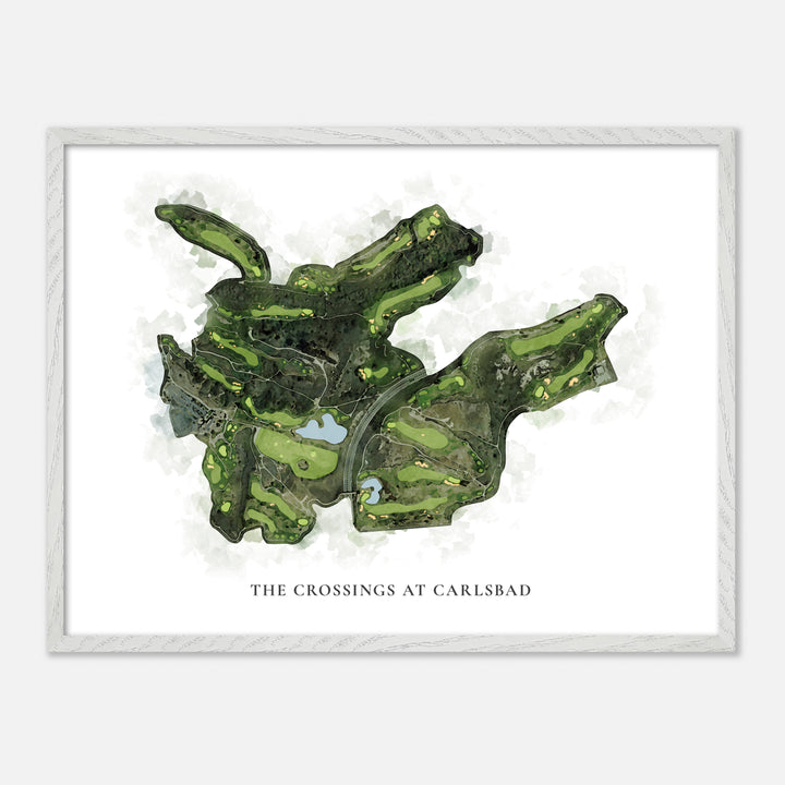 Print of The Crossings At Carlsbad Classic Map
