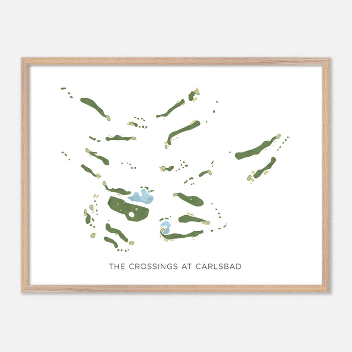 Print of The Crossings At Carlsbad Modern Map