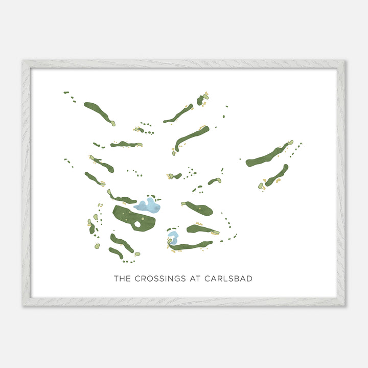 Print of The Crossings At Carlsbad Modern Map