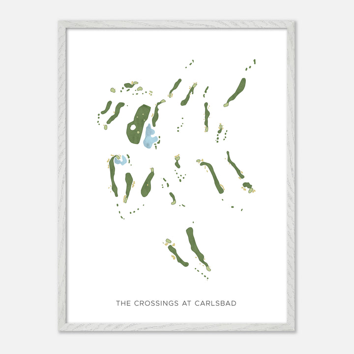 Print of The Crossings At Carlsbad Modern Map