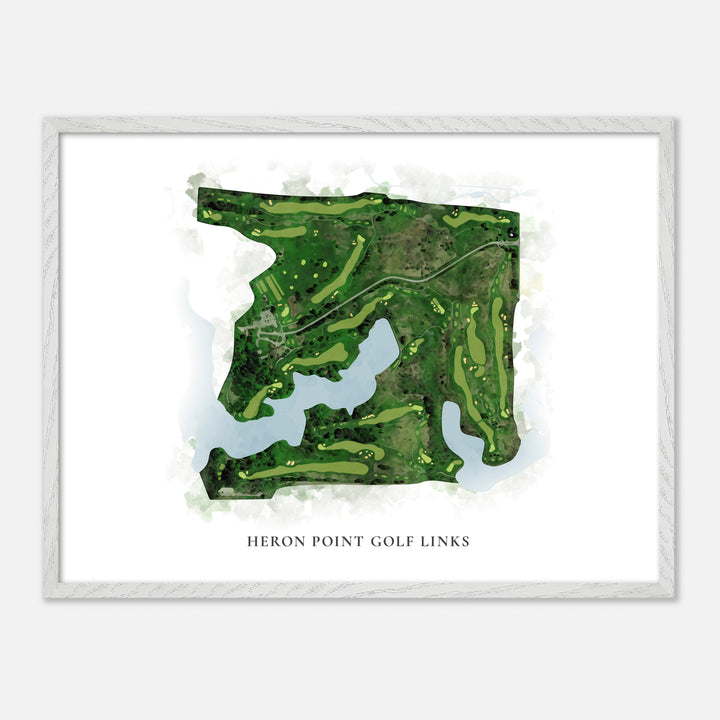 Print of Heron Point Golf Links Classic Map
