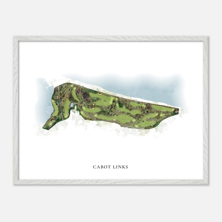Print of Cabot Links Classic Map