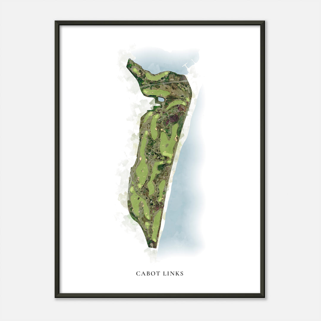 Print of Cabot Links Classic Map