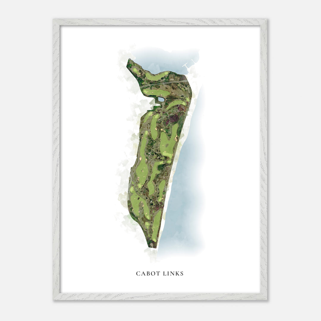 Print of Cabot Links Classic Map