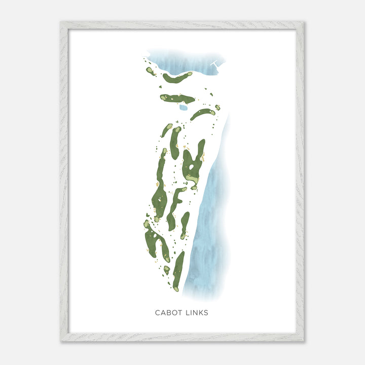 Print of Cabot Links Modern Map