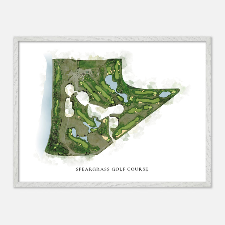 Print of Speargrass Golf Course Classic Map