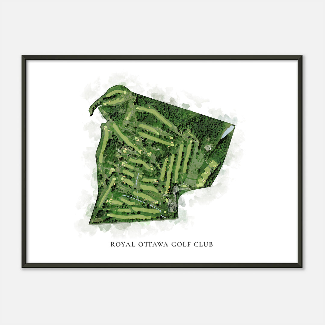 Print of Royal Ottawa Golf Club Classic Map