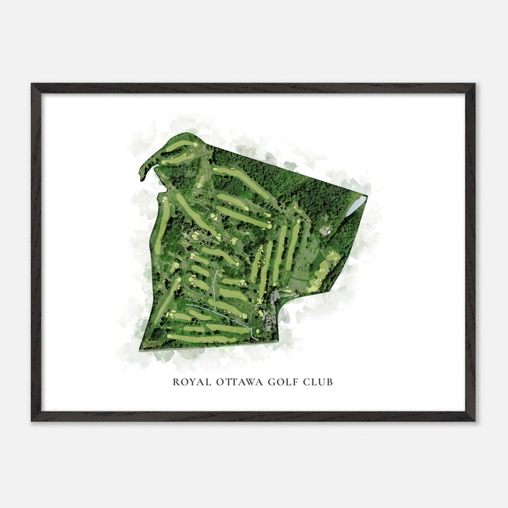 Print of Royal Ottawa Golf Club Classic Map