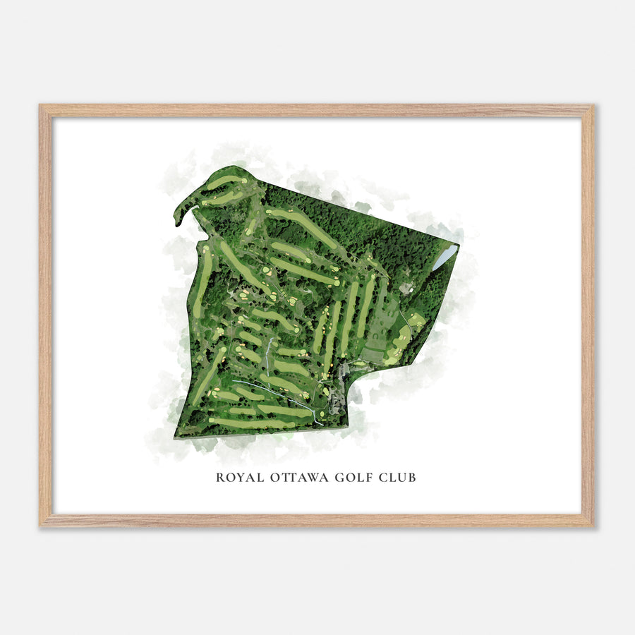 Print of Royal Ottawa Golf Club Classic Map
