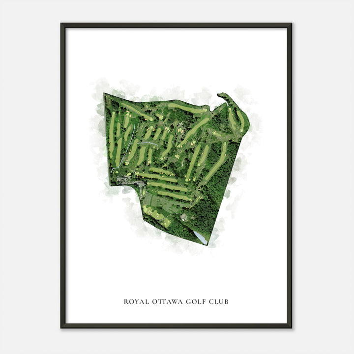 Print of Royal Ottawa Golf Club Classic Map