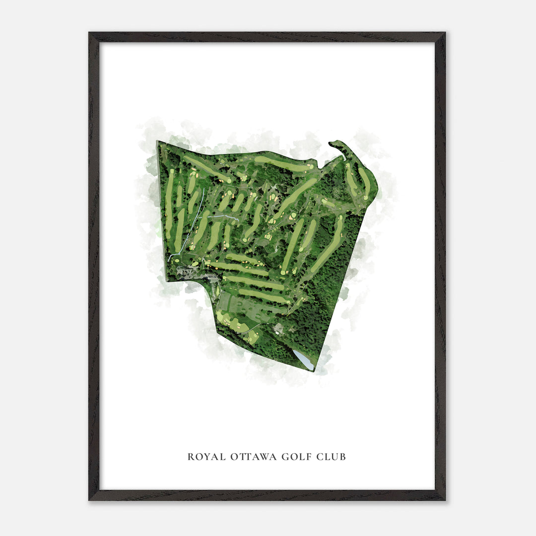 Print of Royal Ottawa Golf Club Classic Map