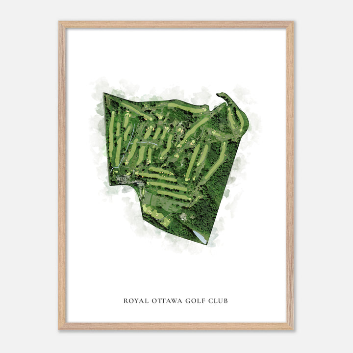 Print of Royal Ottawa Golf Club Classic Map
