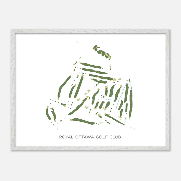 Print of Royal Ottawa Golf Club Modern Map