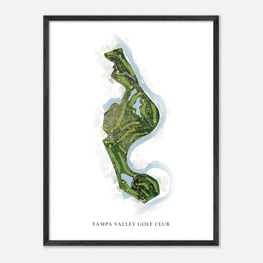 Print of Yampa Valley Golf Club Classic Map